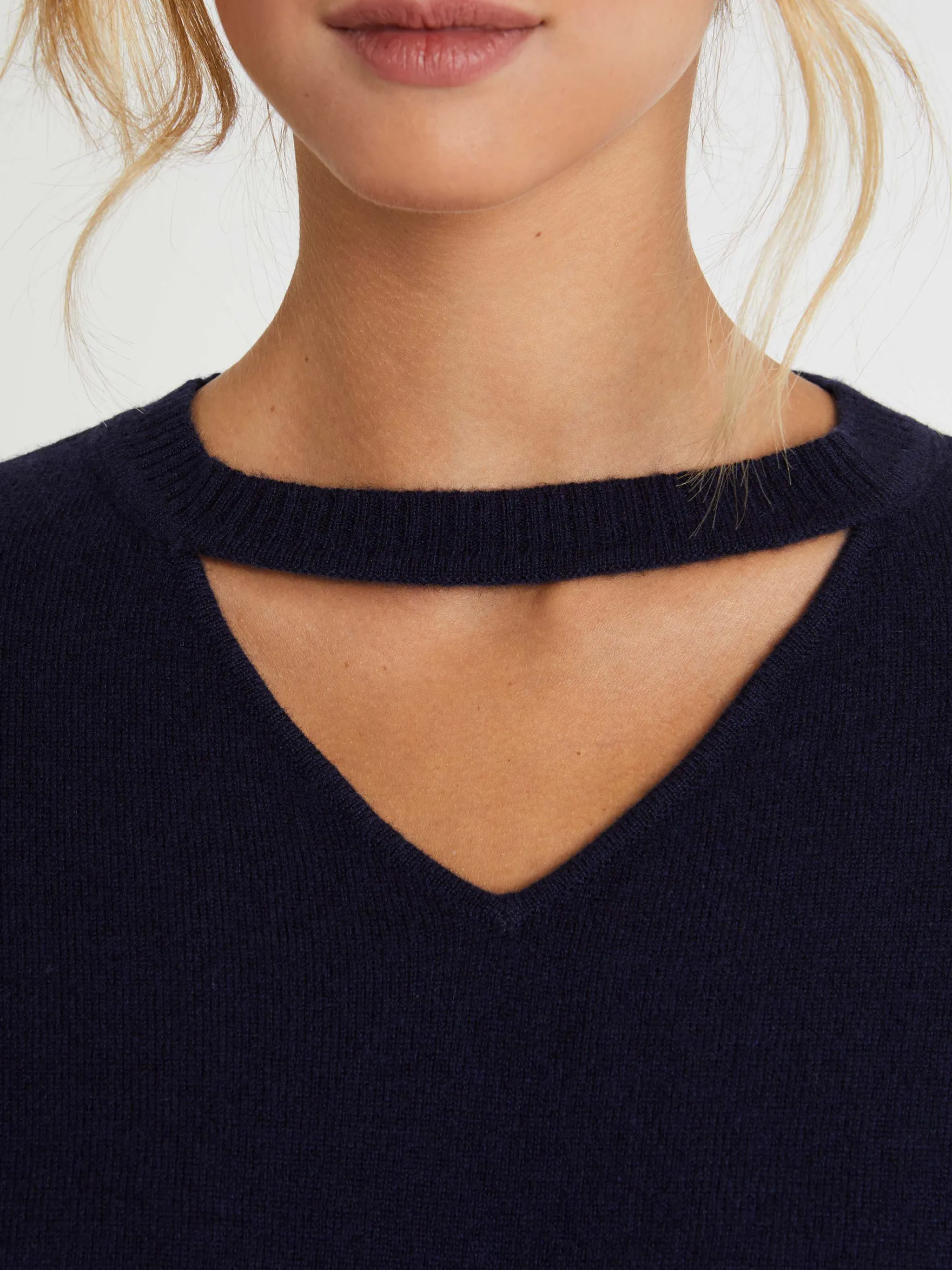 Women Paule Ka Knitwear>Cashmere Short-Sleeve Sweater