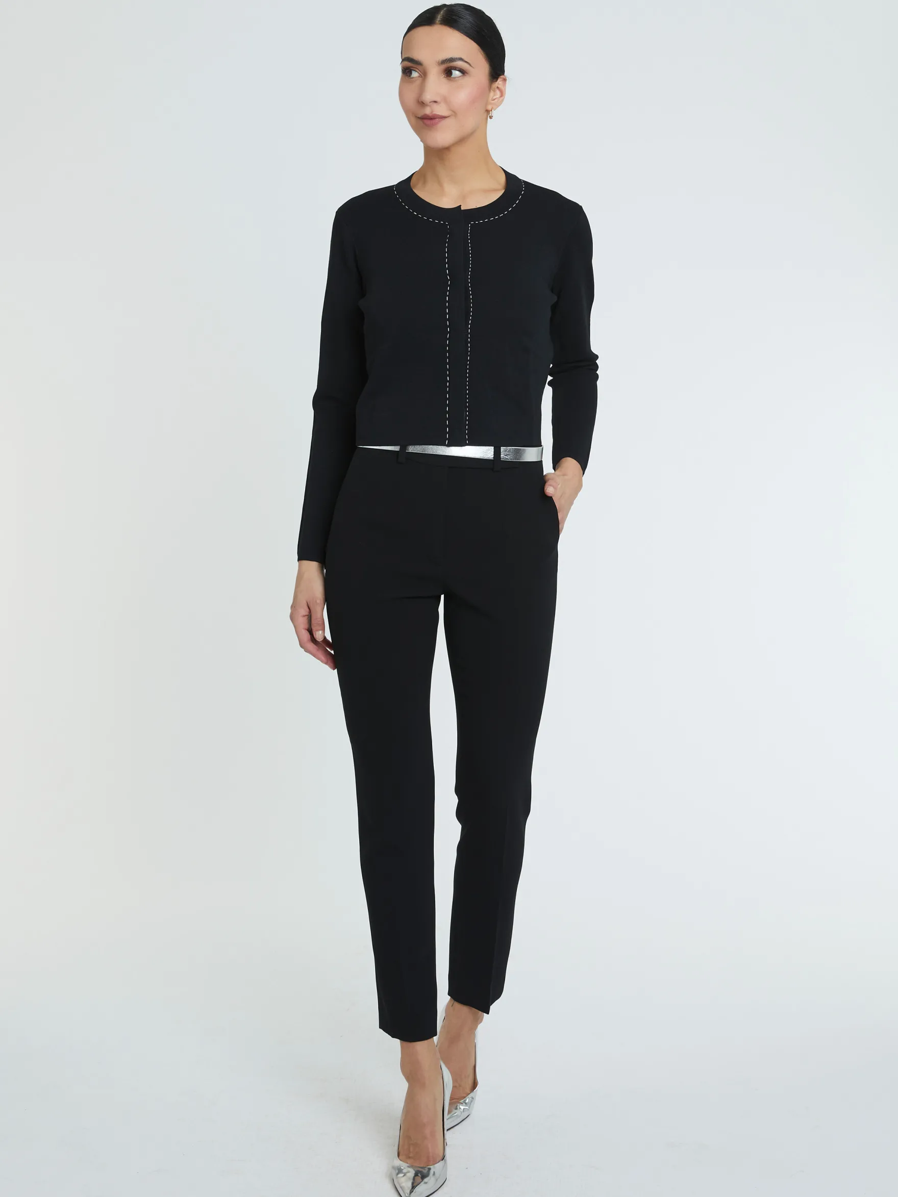 Women Paule Ka Knitwear>Knitted Cardigan