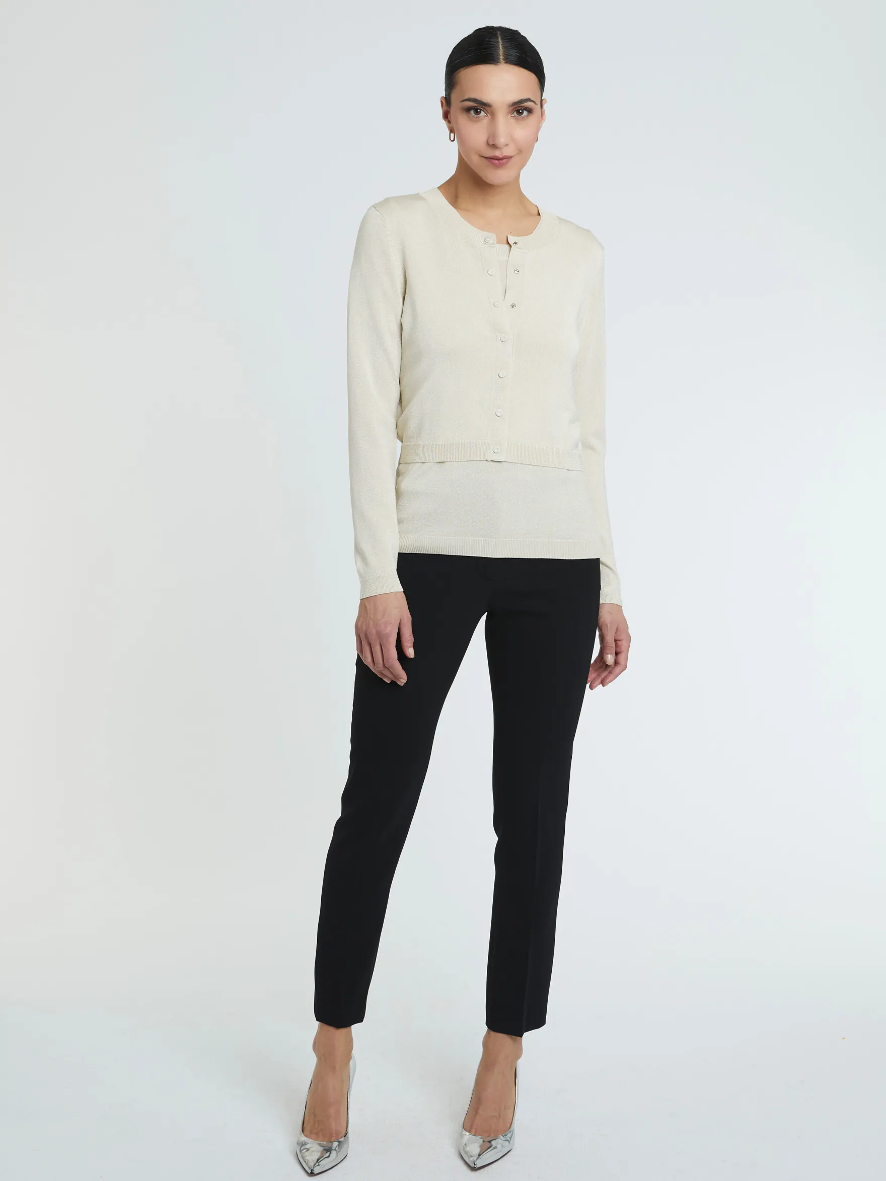 Women Paule Ka Knitwear>Knitted Cardigan