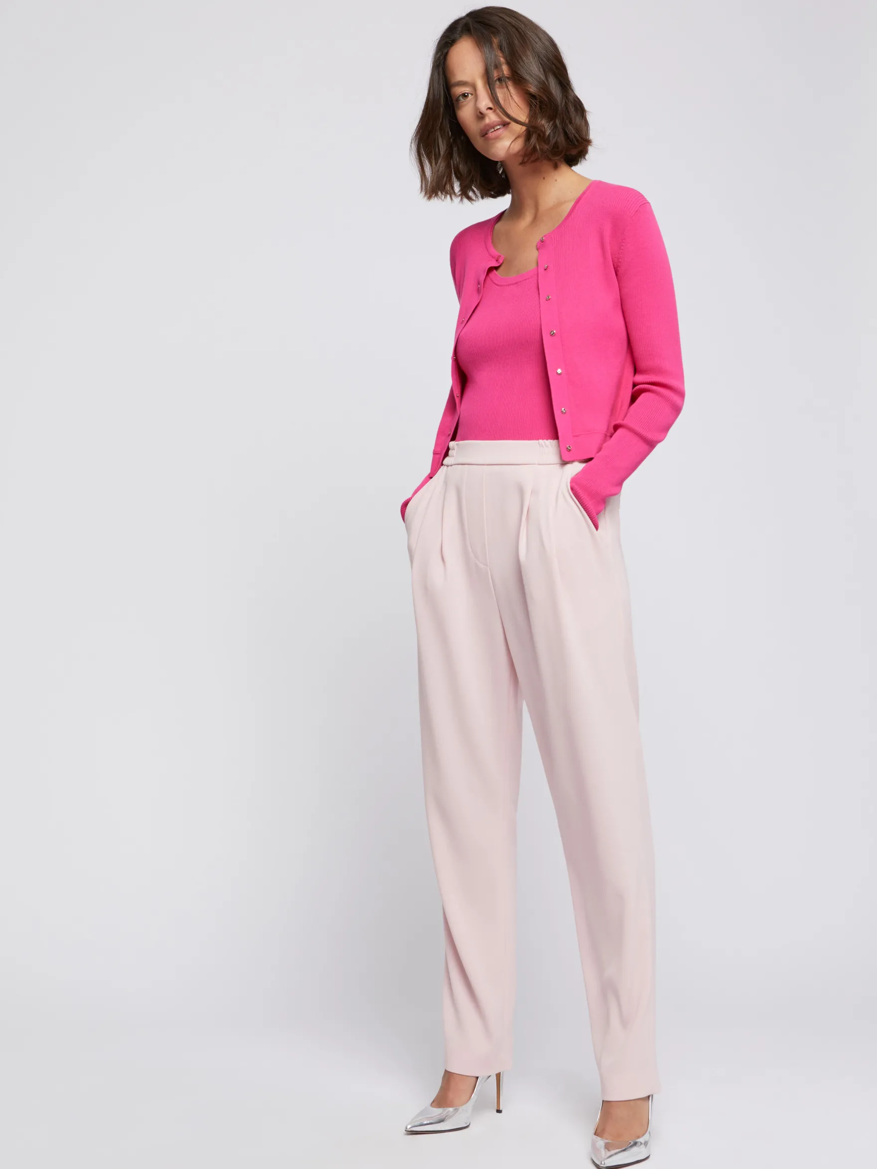 Women Paule Ka Knitwear>Knitted Cardigan