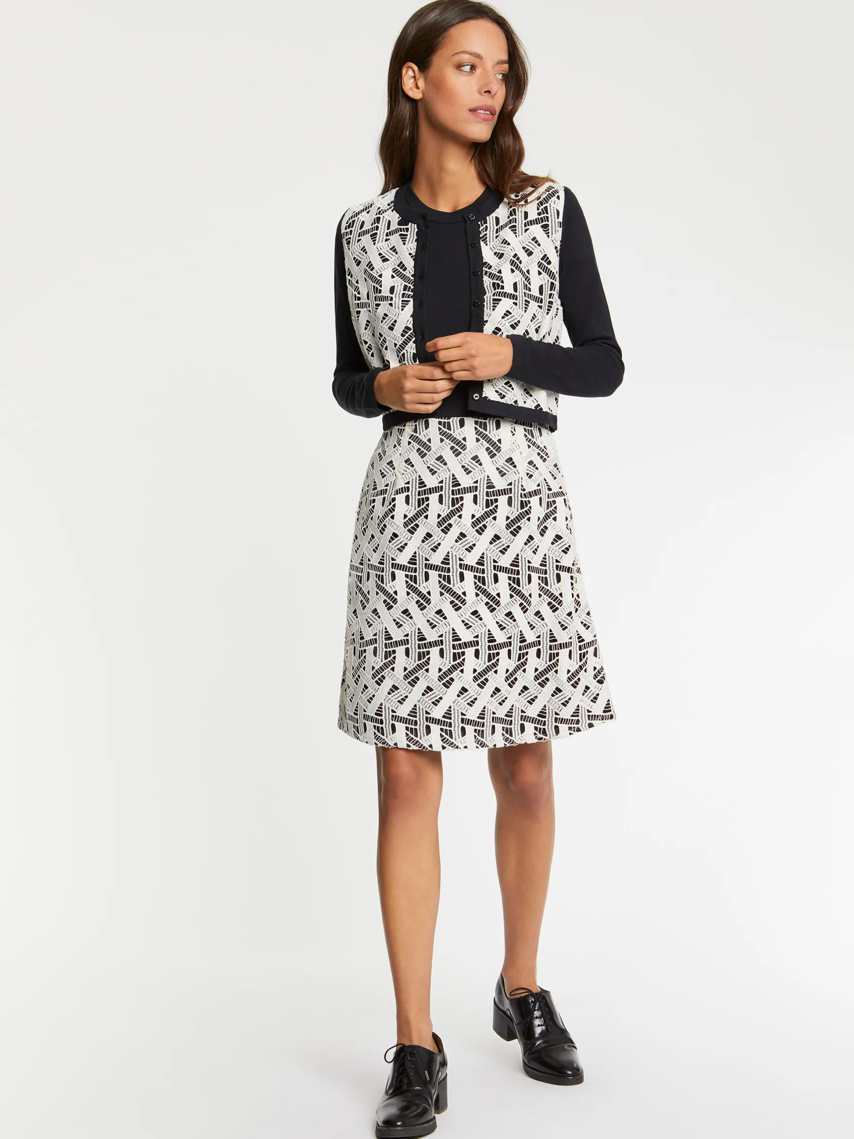 Women Paule Ka Knitwear>Knitted Cardigan