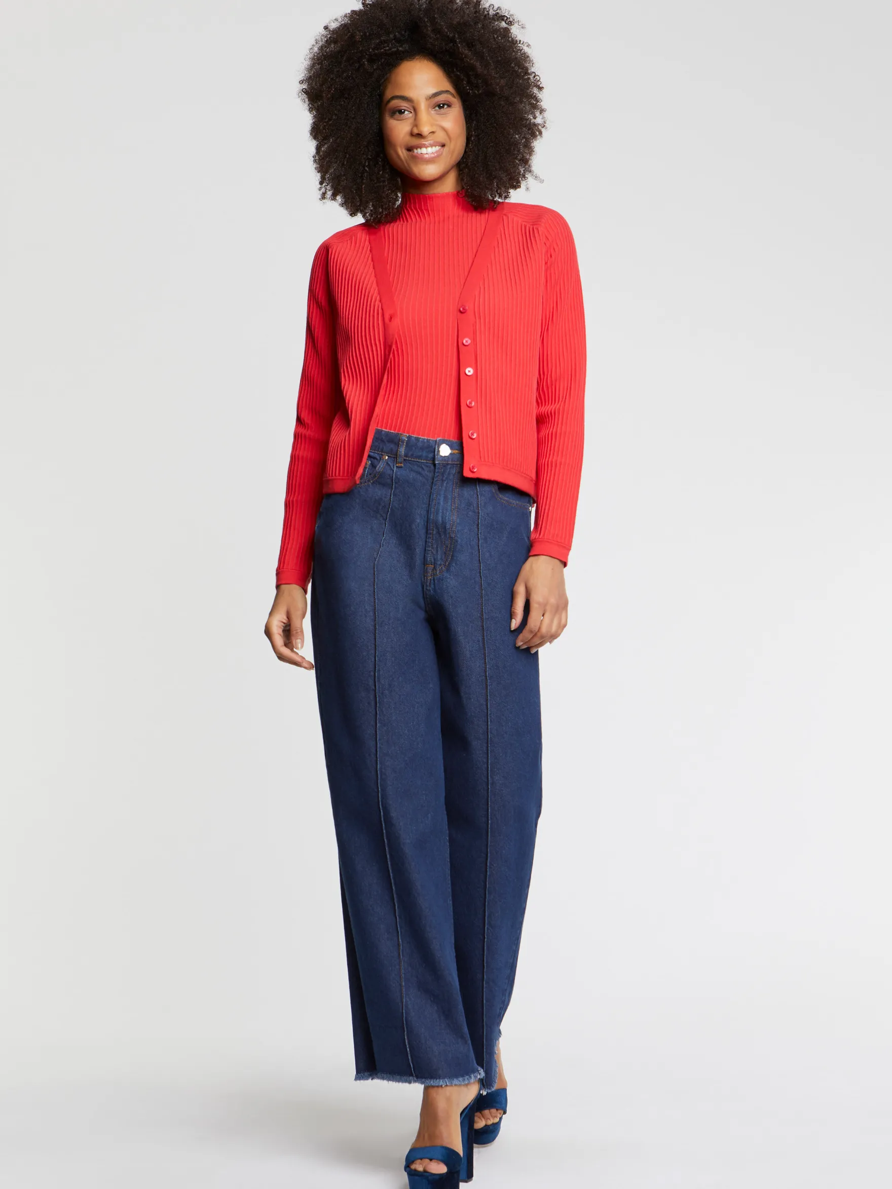 Women Paule Ka Knitwear>Knitted Cardigan