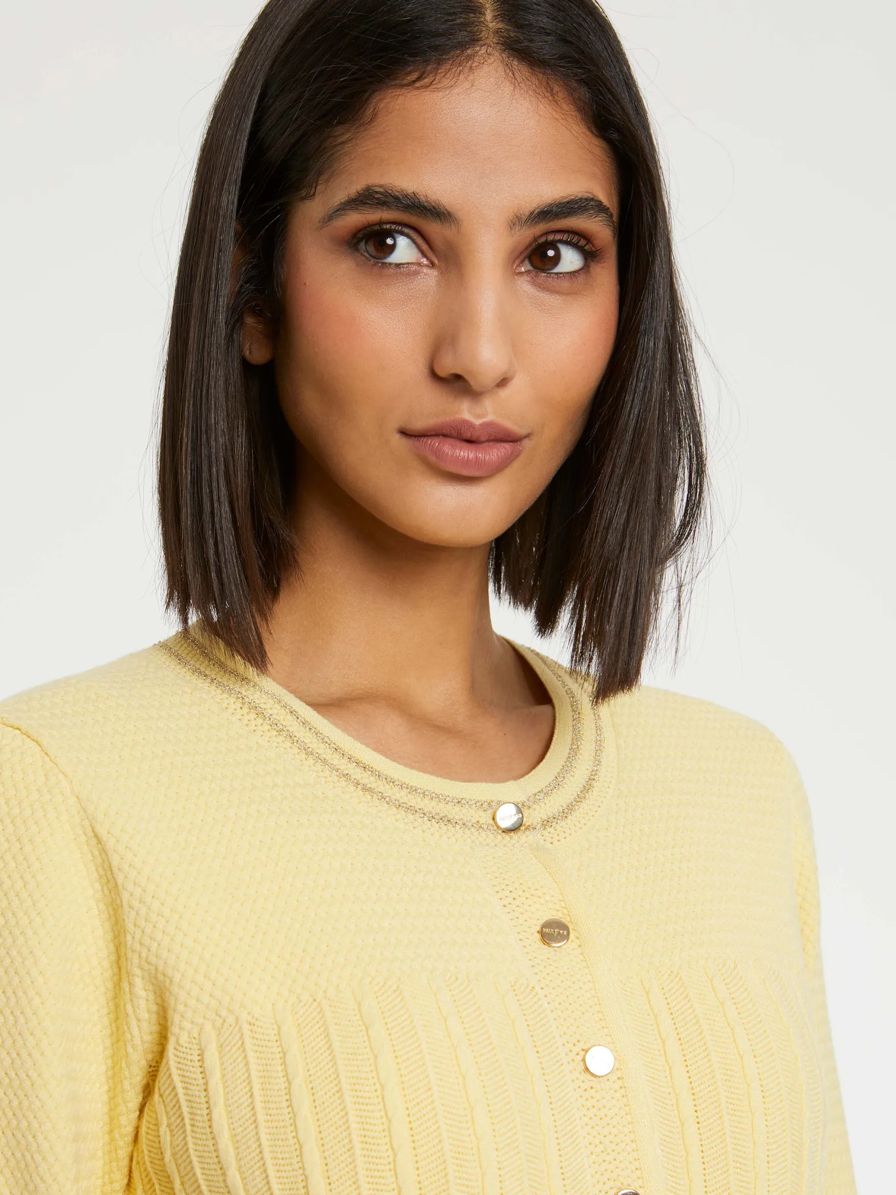Women Paule Ka Knitwear>Knitted Cardigan