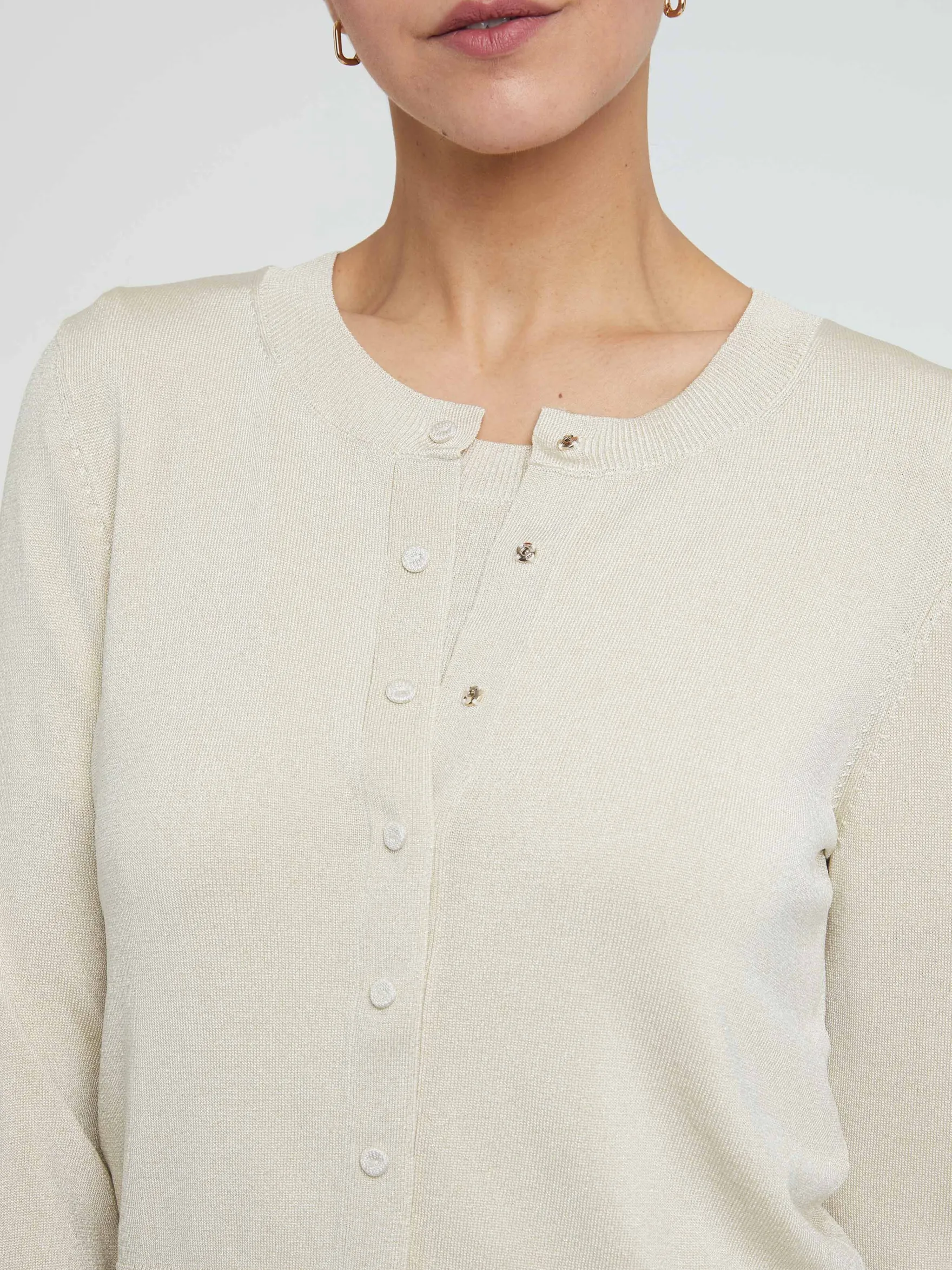 Women Paule Ka Knitwear>Knitted Cardigan