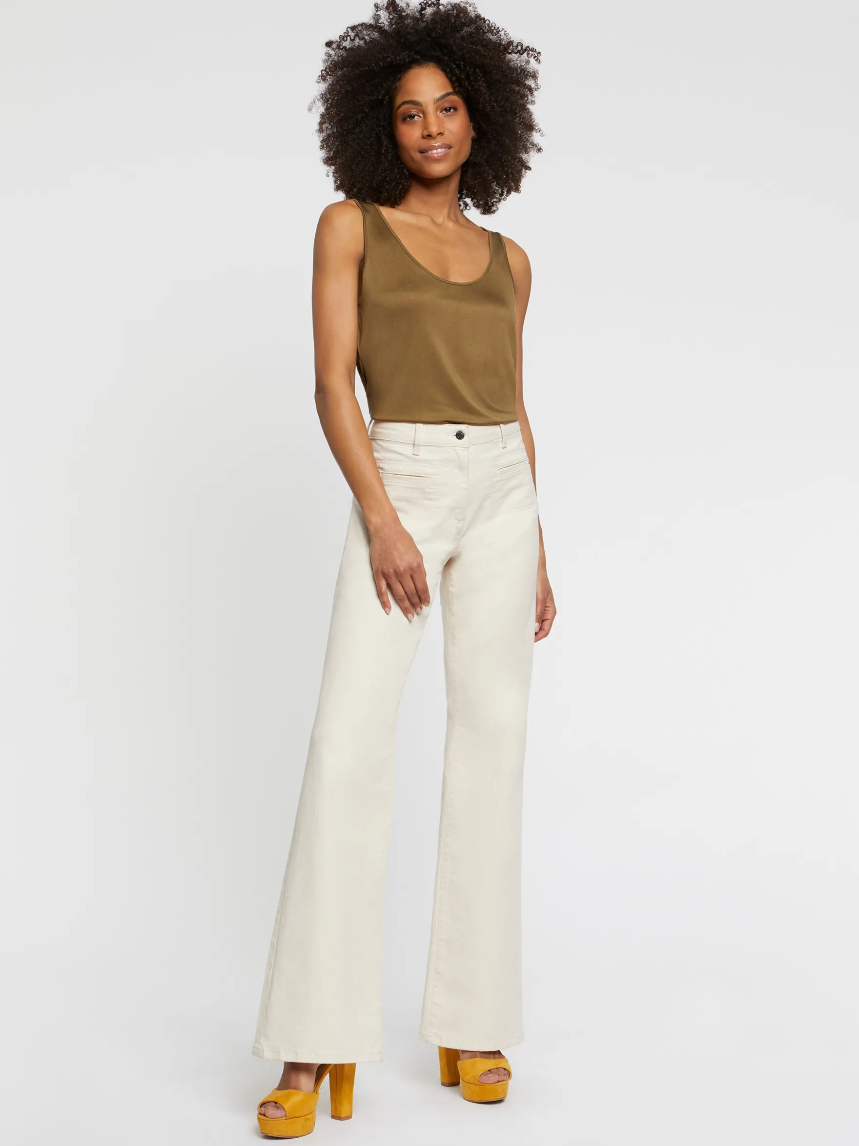 Women Paule Ka Tops>Knitted Tank Top