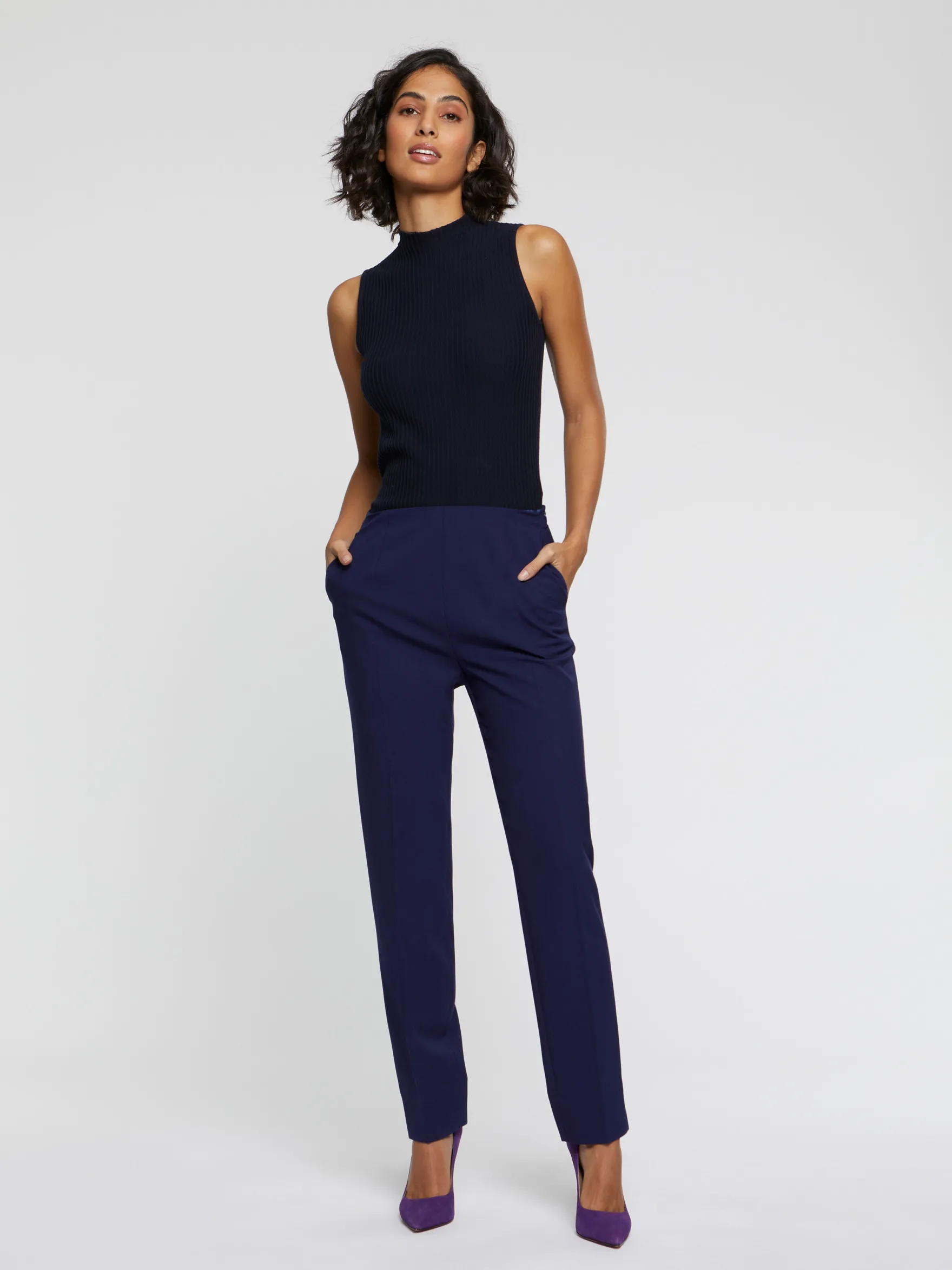 Women Paule Ka Tops>Knitted Tank Top