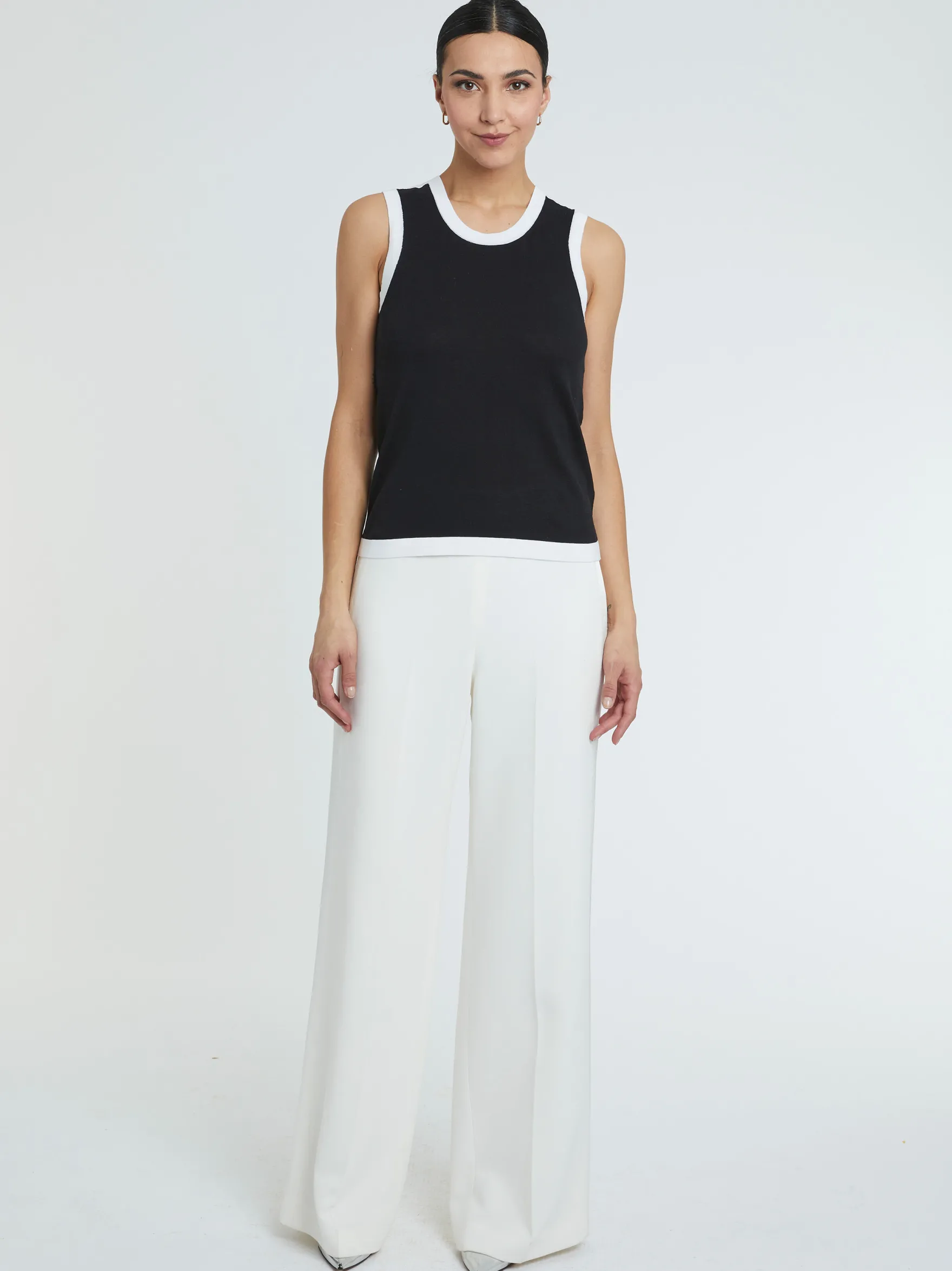 Women Paule Ka Tops>Knitted Tank Top