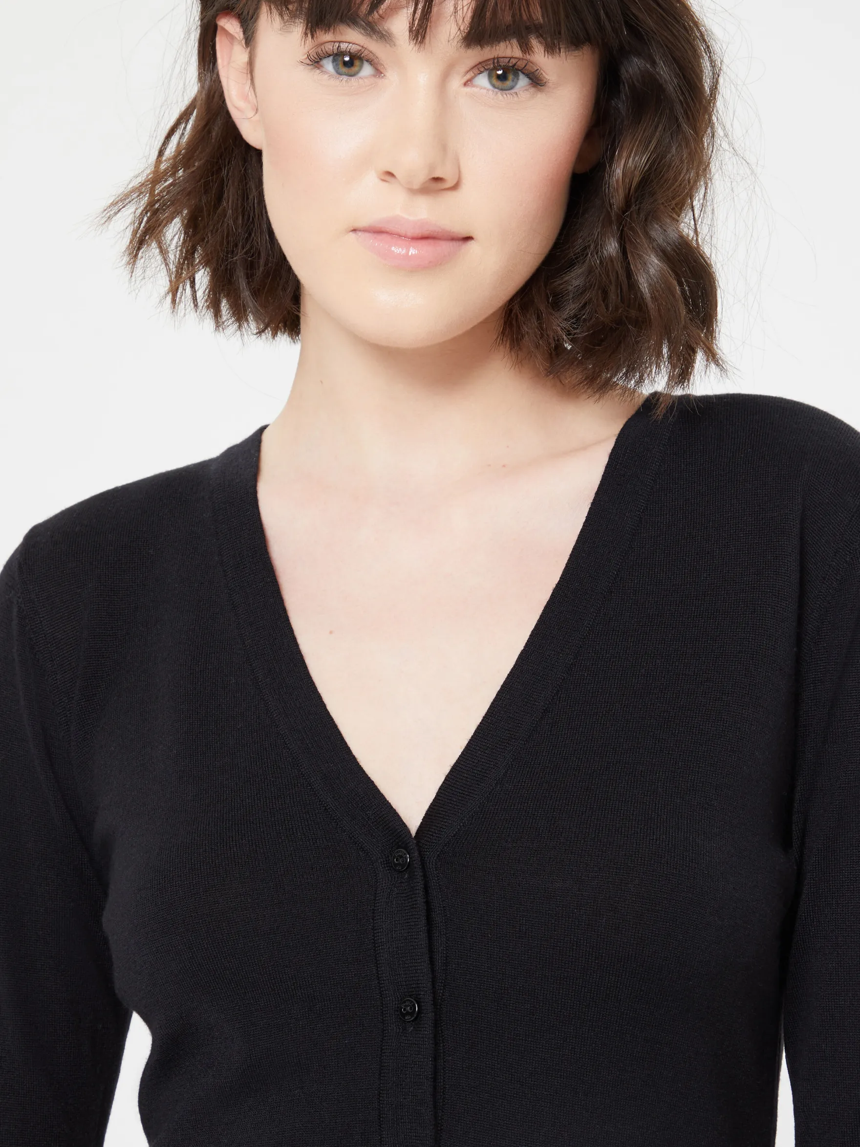 Women Paule Ka Knitwear>Merino Wool Cardigan