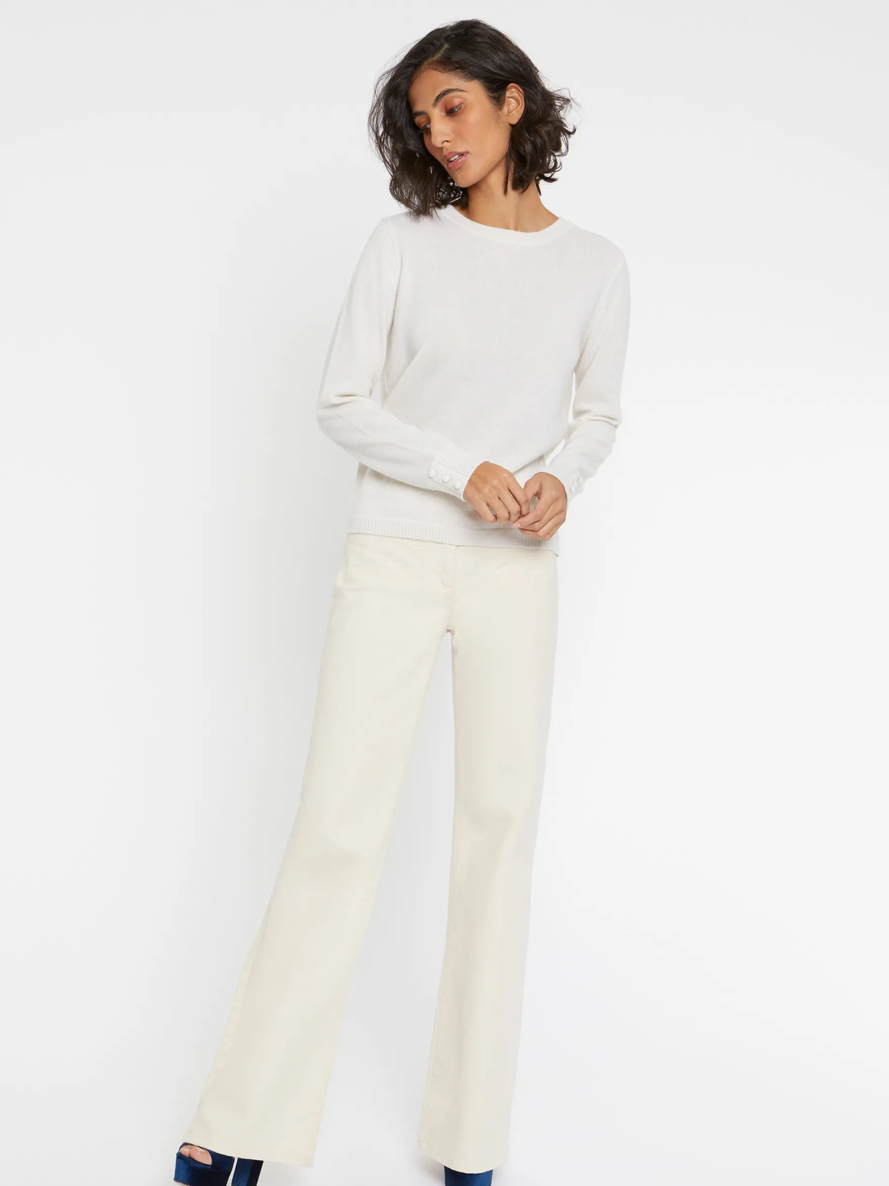 Women Paule Ka Knitwear>Open-Back Cashmere Sweater
