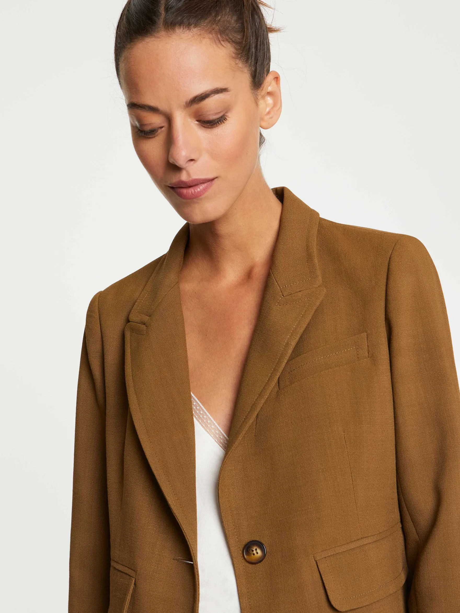 Women Paule Ka Jackets>Tailored Viscose Jacket