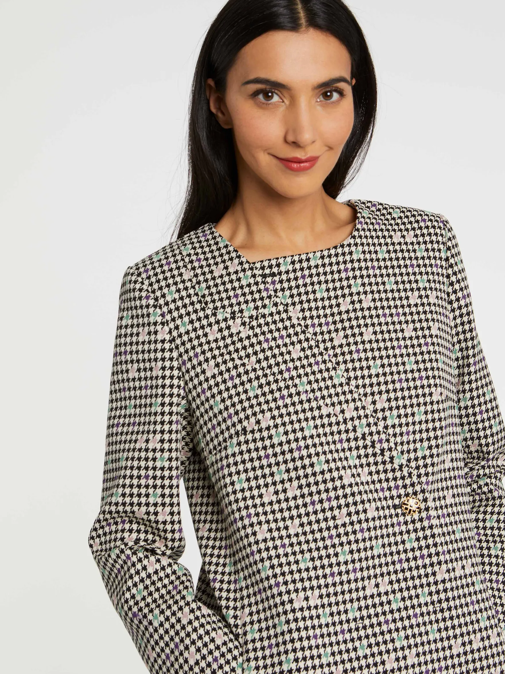 Women Paule Ka Coats>Woven Coat