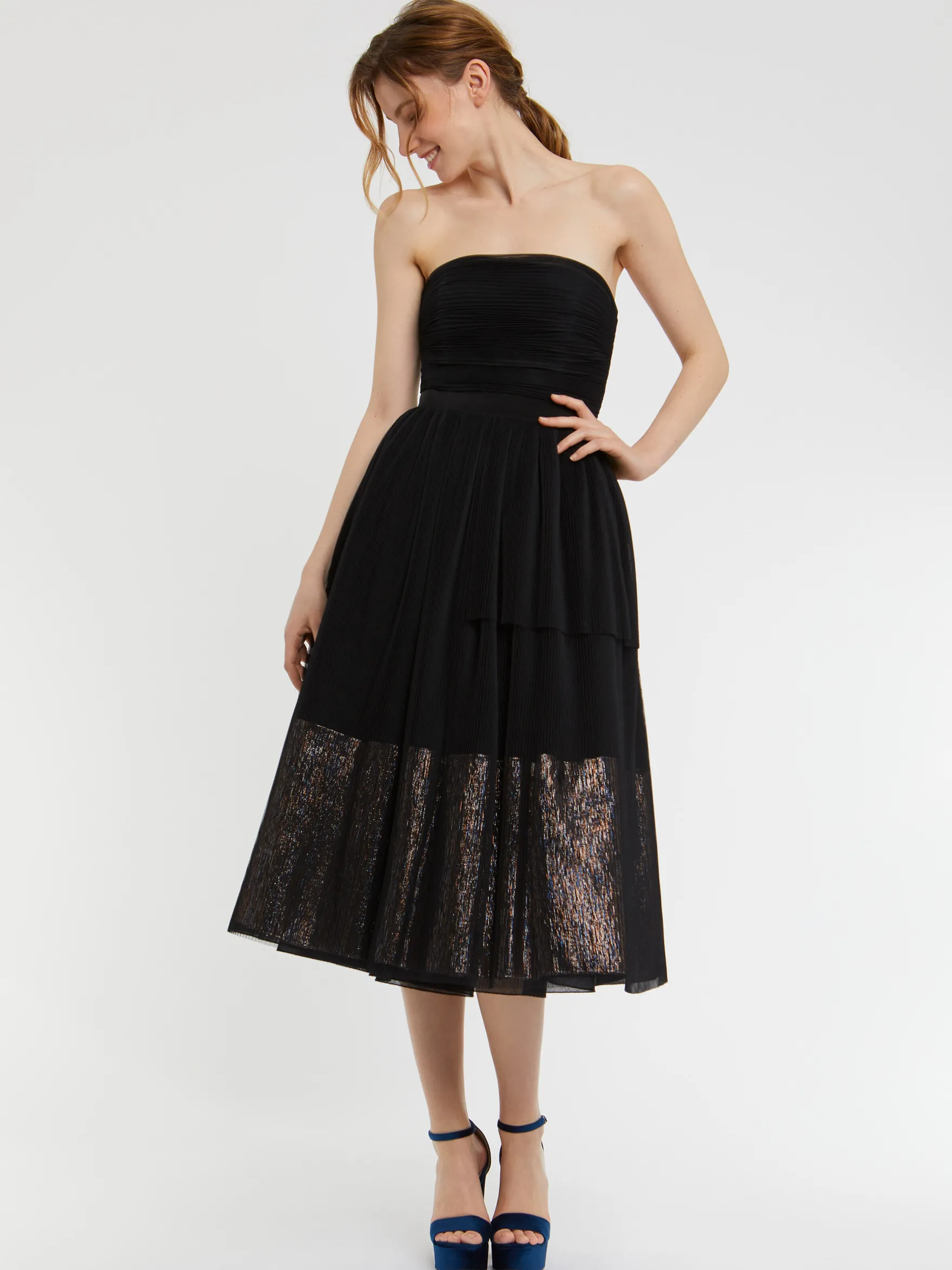 Women Paule Ka Dresses>Woven Dress
