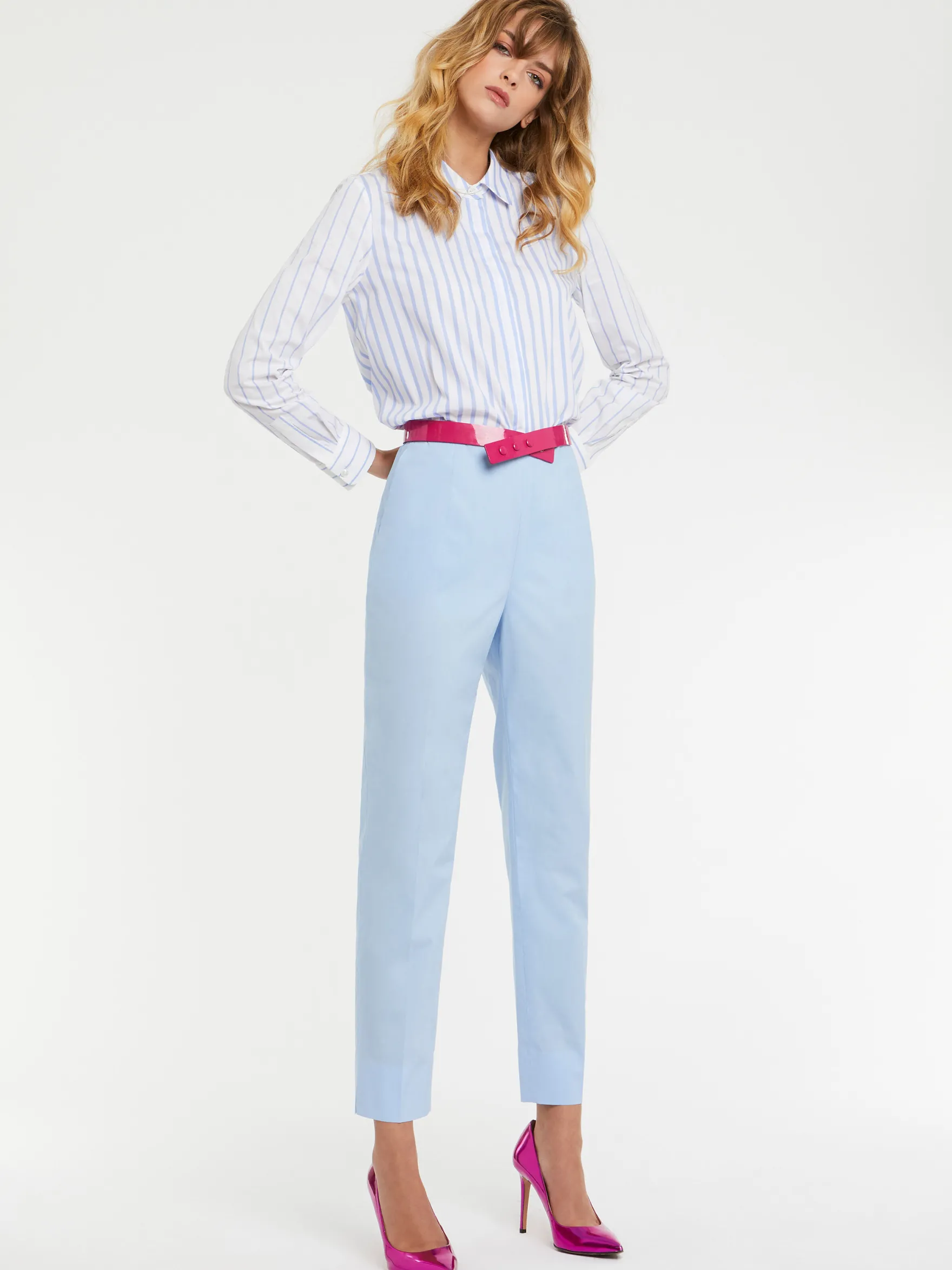 Women Paule Ka Trousers And Jeans>Woven Pants