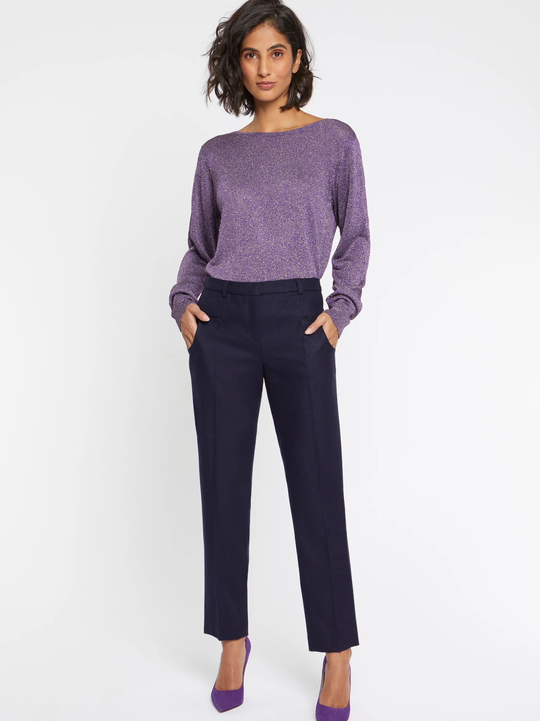 Women Paule Ka Trousers And Jeans>Woven Pants