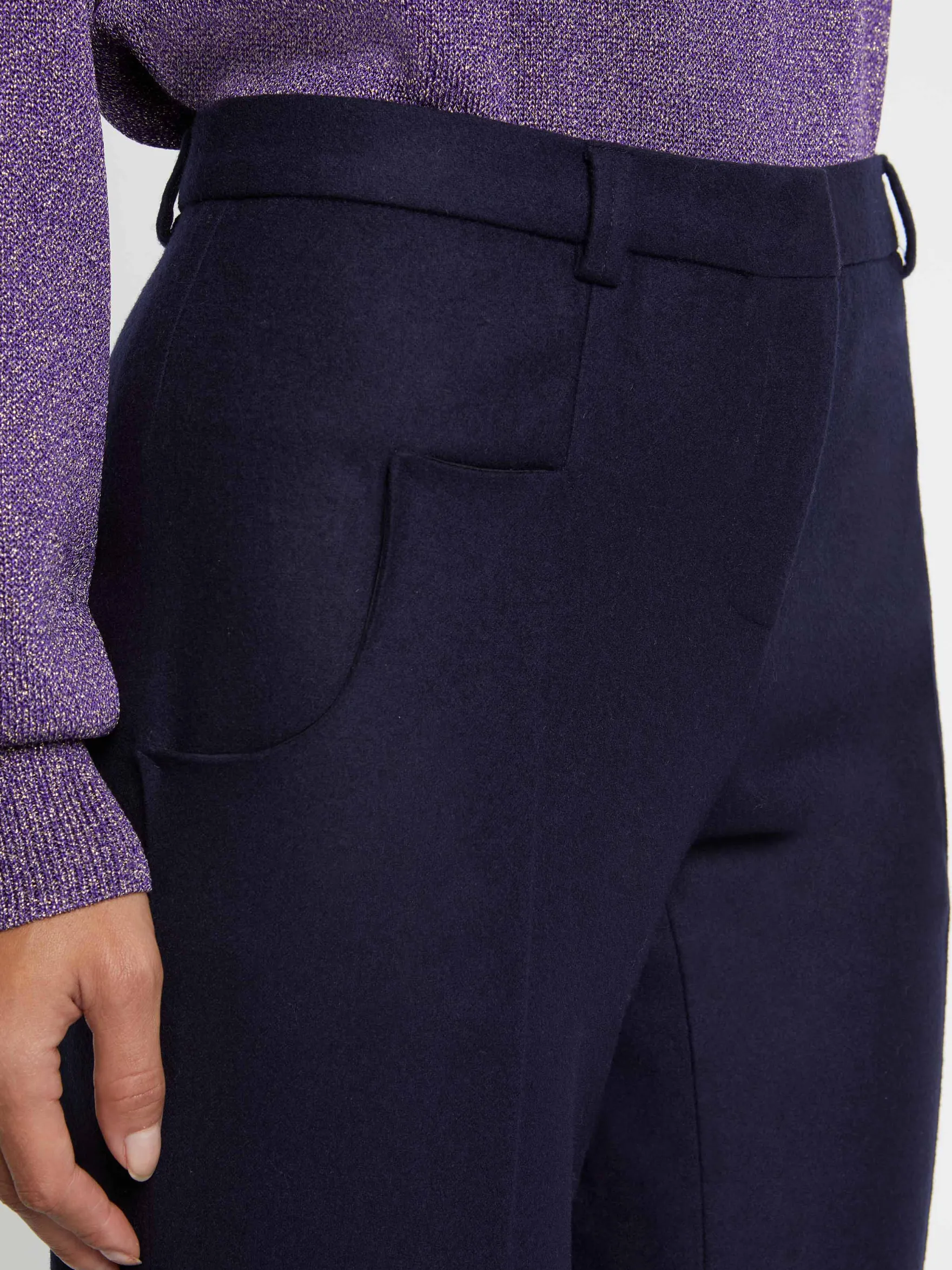 Women Paule Ka Trousers And Jeans>Woven Pants