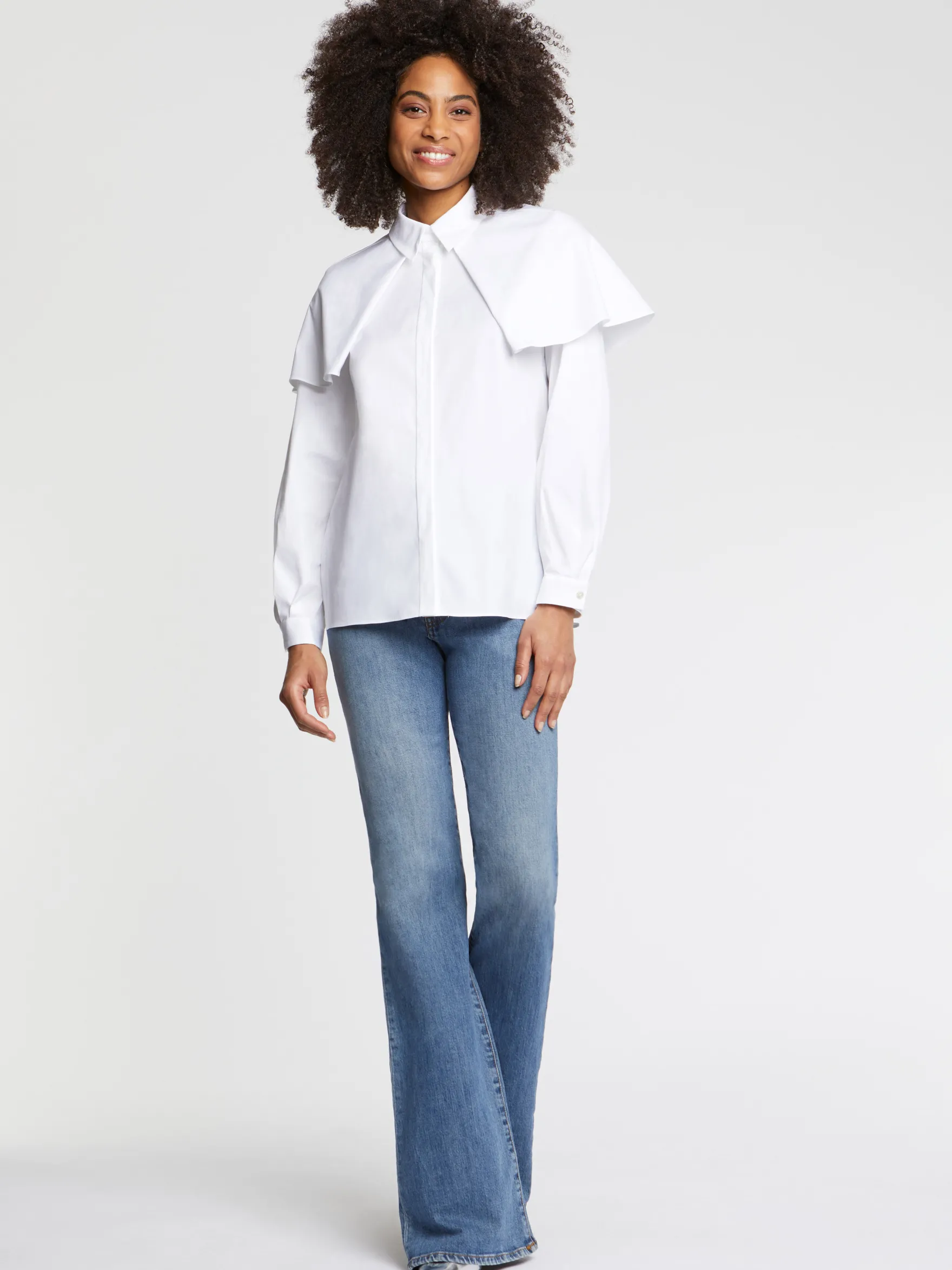 Women Paule Ka Tops>Woven Shirt