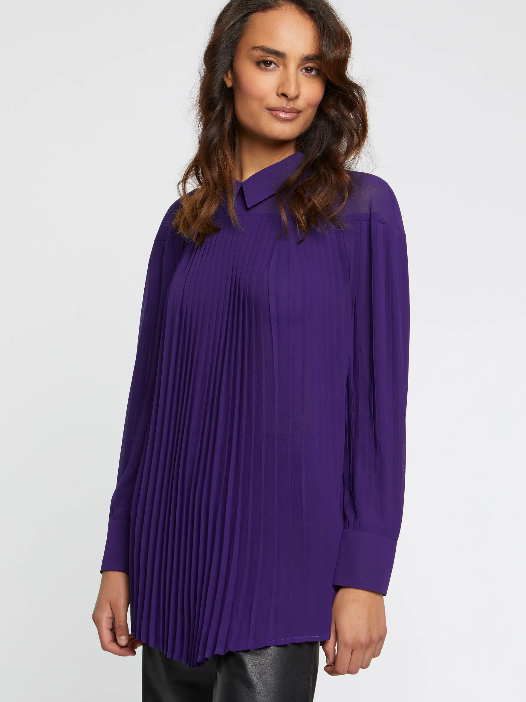 Women Paule Ka Tops>Woven Shirt