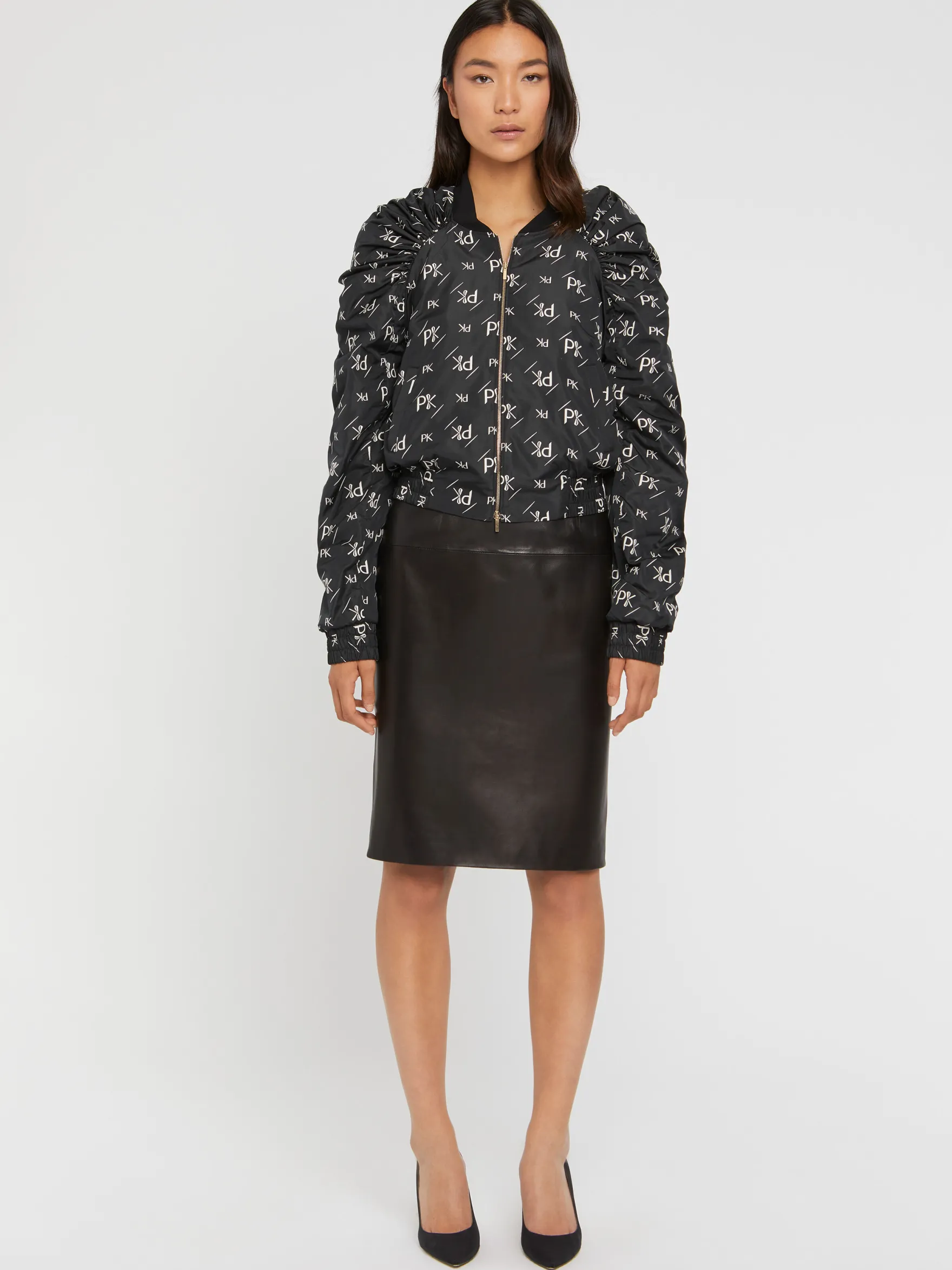Women Paule Ka Jackets>Woven Suit Jacket