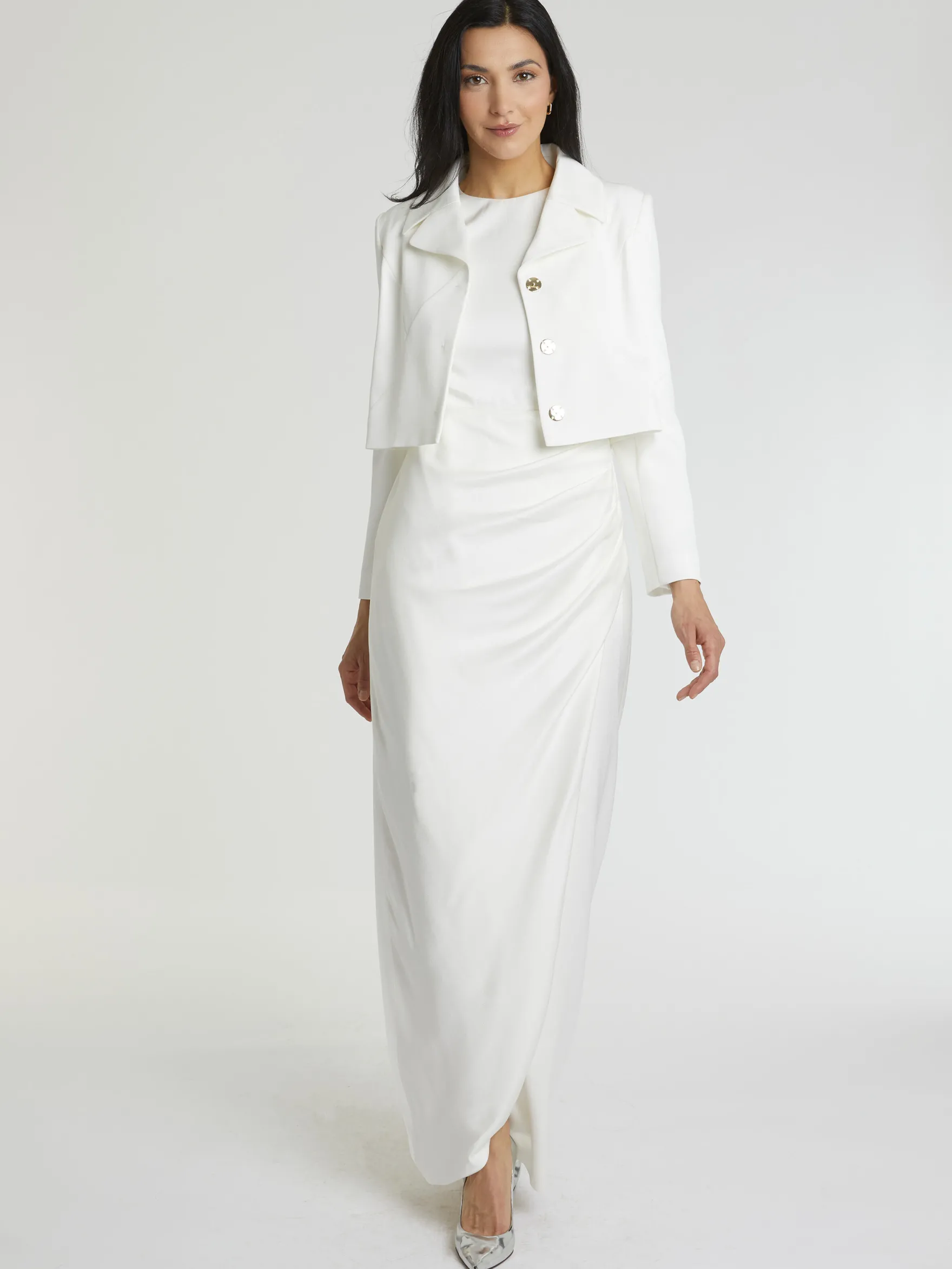 Women Paule Ka Jackets>Woven Suit Jacket