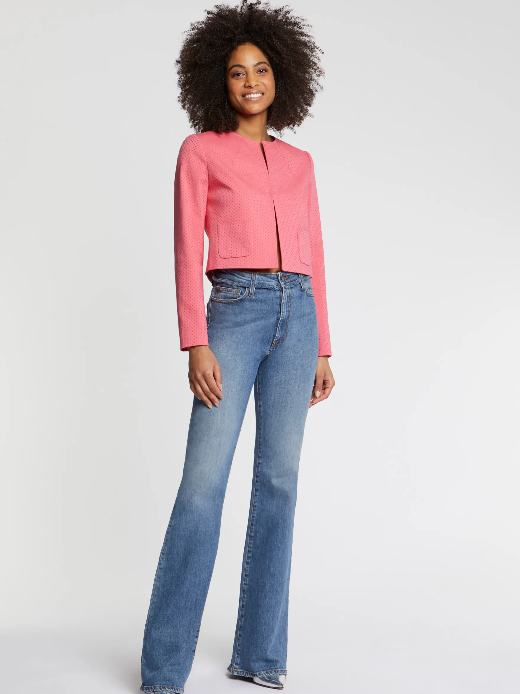 Women Paule Ka Jackets>Woven Suit Jacket