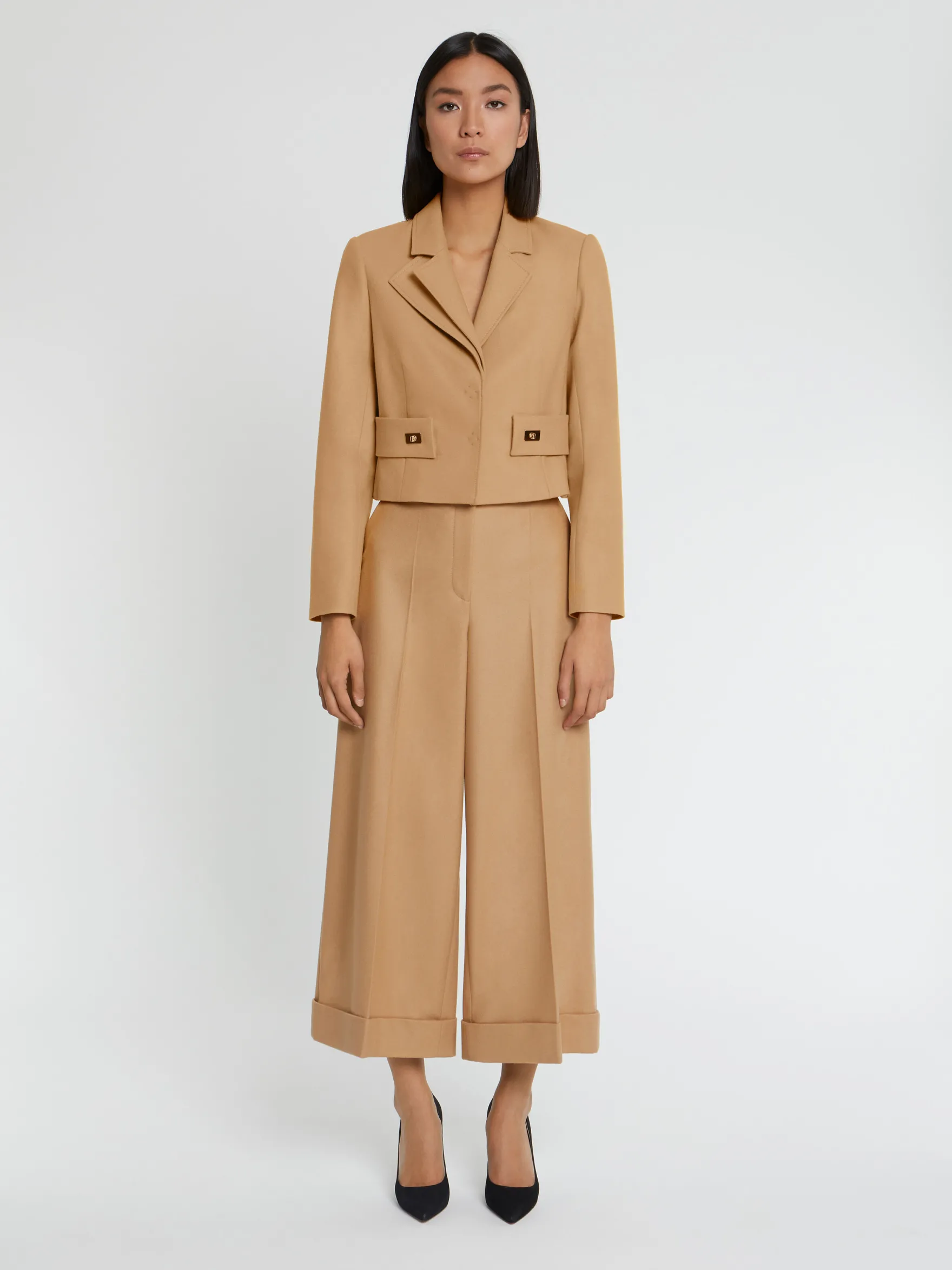 Women Paule Ka Jackets>Woven Suit Jacket