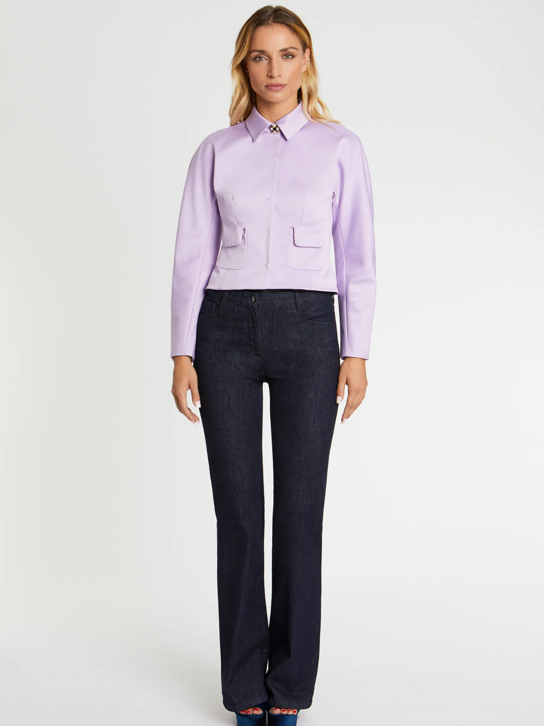 Women Paule Ka Jackets>Woven Suit Jacket