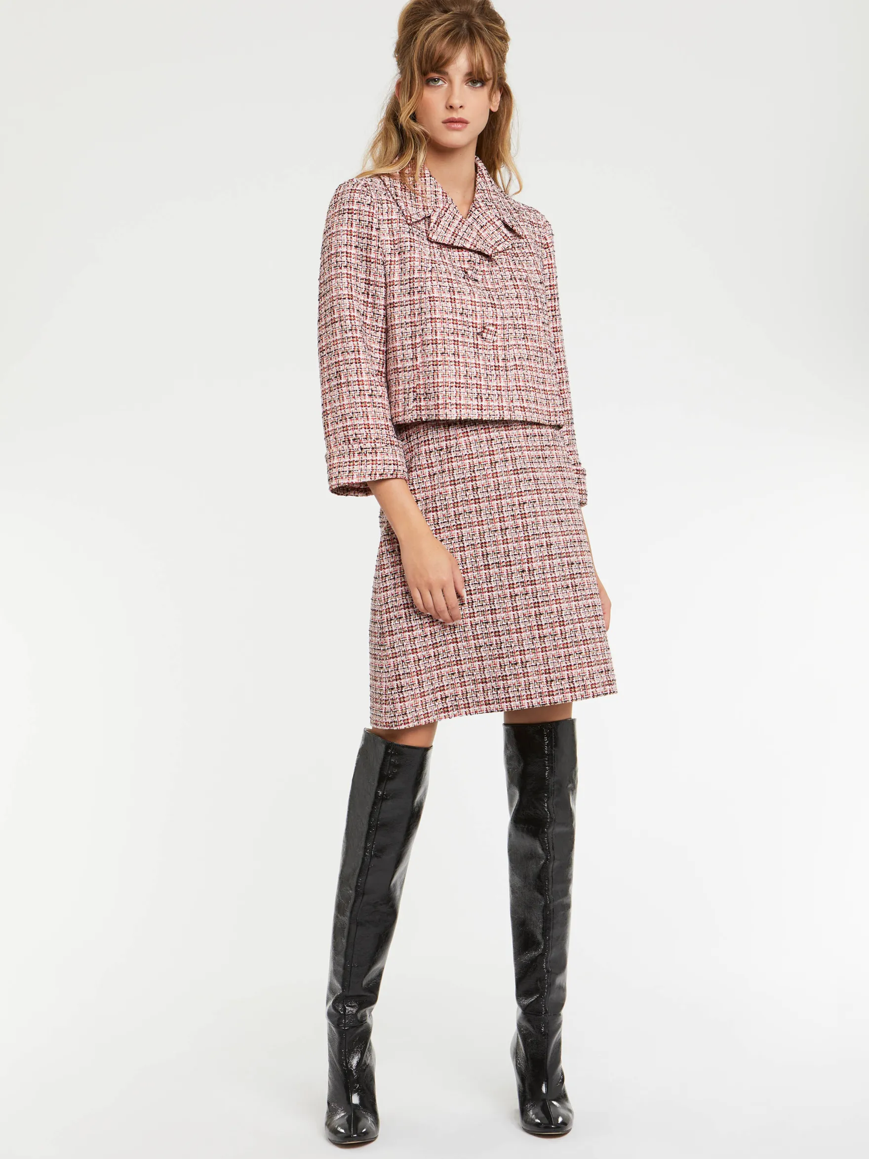 Women Paule Ka Jackets>Woven Suit Jacket