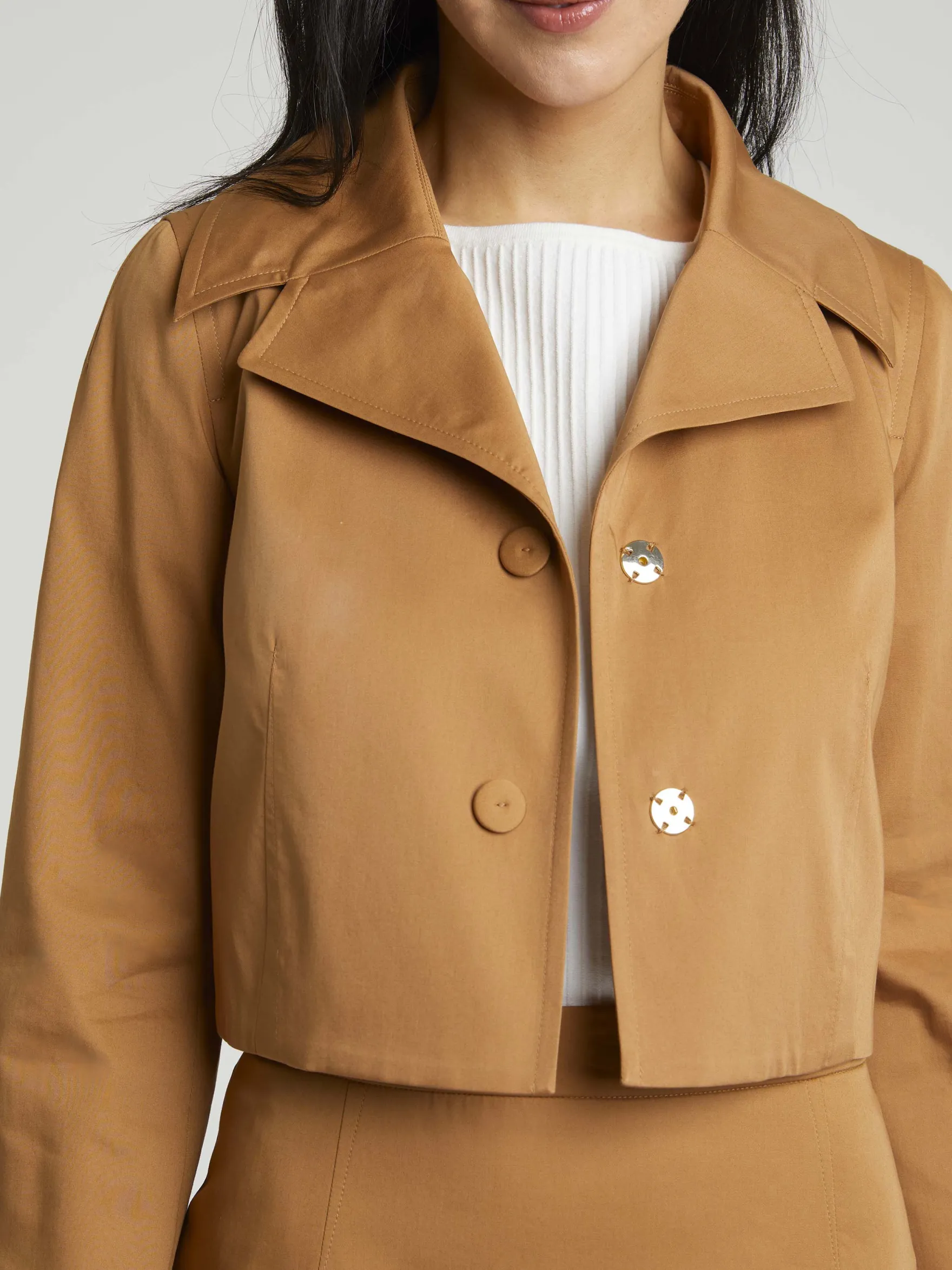 Women Paule Ka Jackets>Woven Suit Jacket