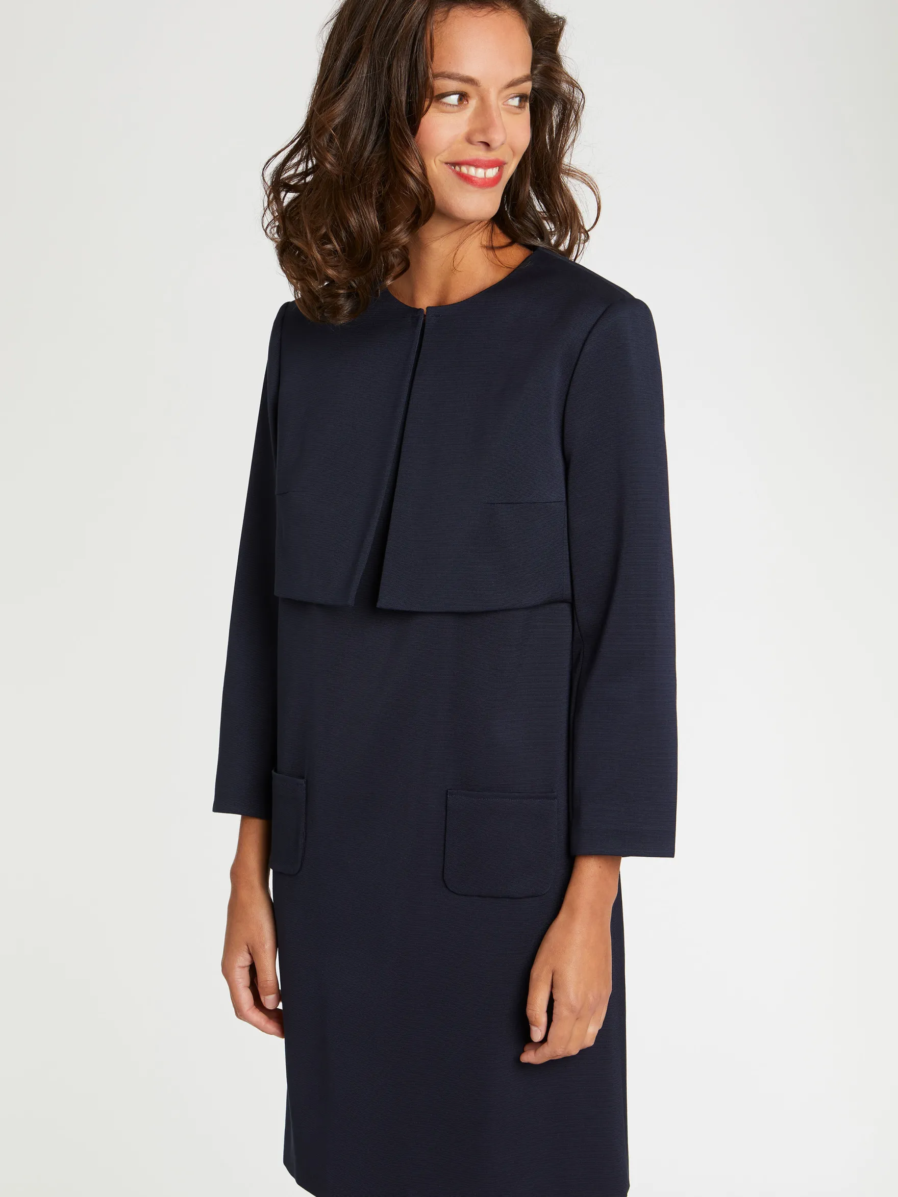 woven_suit_jacket_2-9.webp Women Paule Ka Jackets>Woven Suit Jacket